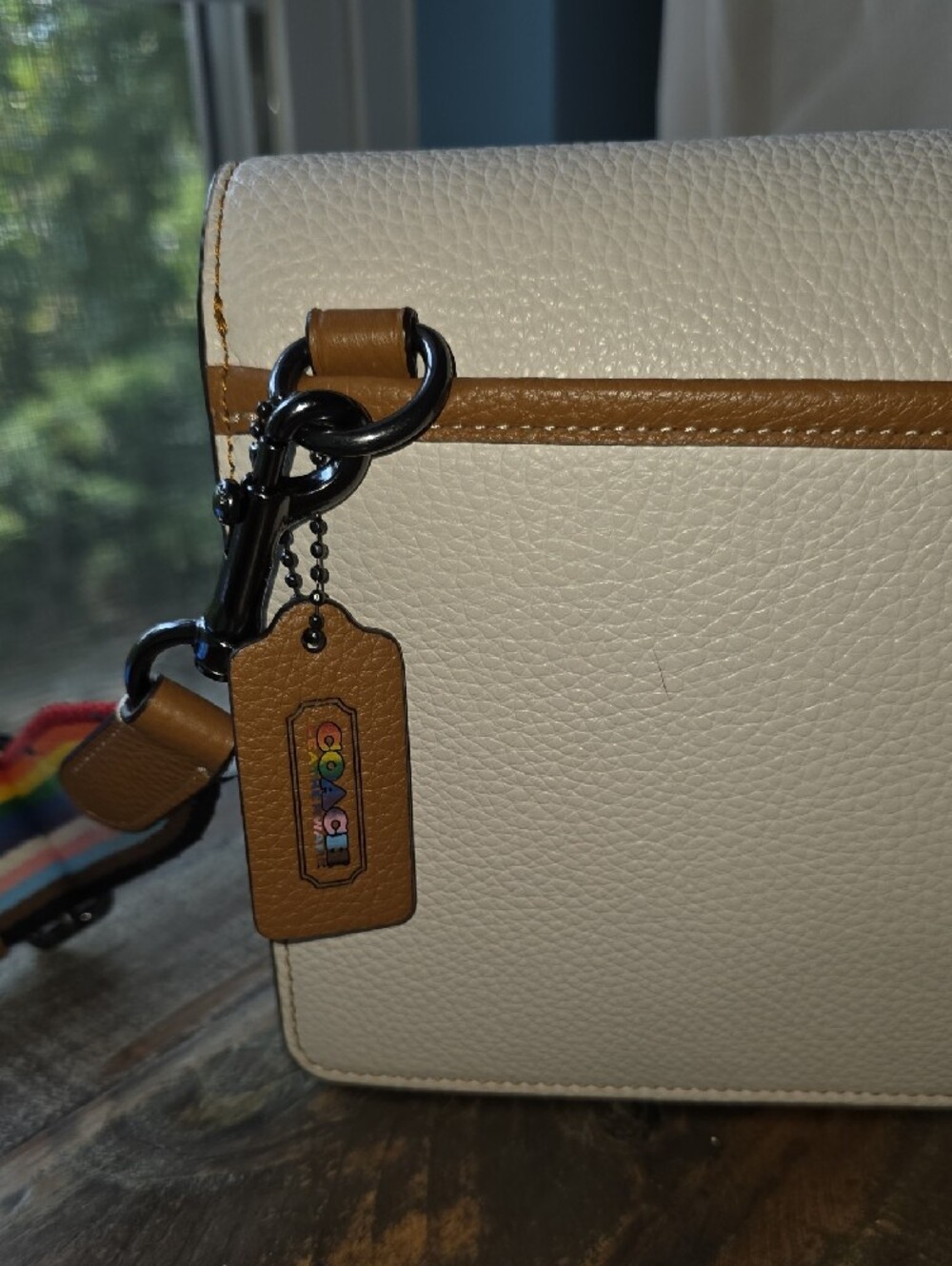 Coach Turner Flap Crossbody With Patches - RARE - Picture 5 of 12